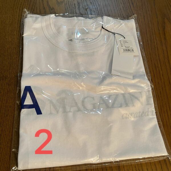 sacai A Magazine Curated By Sacai T-Shirt "White"サカイ エー マガジン　2