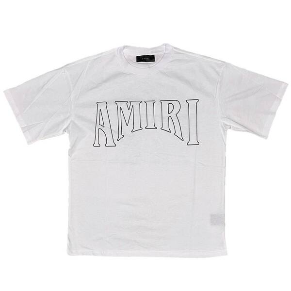 [並行輸入品] AMIRI アミリ Zoltar ロゴ Tシャツ (ホワイト) (S)