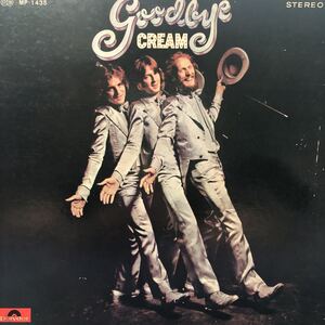 CREAM クリーム グッバイ Goodbye クラプトン ジャックブルース ジンジャーベイカー LP レコード 5点以上落札で送料無料P