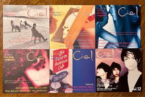 L'Arc〜en〜Ciel FC会報 Vol.6,7,8,9,10,12