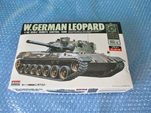 プラモデル ARII 1/48 西ドイツ陸軍戦車 レオパルド W.GERMAN LEOPARD 未組み立て 昔のプラモ