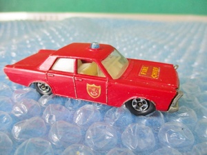  Vintage minicar Matchbox FORD GALAXIE rare that time thing Showa Retro collection 