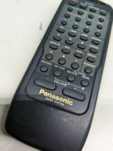 【FB-2-74】Panasonic/パナソニック オーディオ用リモコン EUR642191　動確済