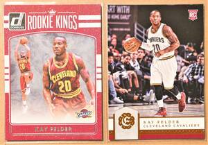 KAY FELDER (ケイ・フェルダー) 2016-17 ROOKIE ルーキー トレーディングカード 2枚セット 【NBA,キャバリアーズ,CAVS,CAVALIERS】