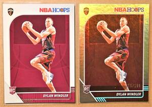 DYLAN WINDLER (ディラン・ウィンドラー) 2019-20 ROOKIE ルーキー 199枚限定 トレーディングカード 2枚セット 【NBA,キャバリアーズ】