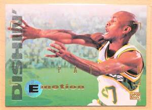 GARY PAYTON (ゲイリーペイトン) 1995 SKYBOX EMOTION DISHIN' トレーディングカード 92 【NBA,シアトルスーパーソニックス,Supersonics】