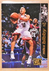 MIKE BIBBY (マイク・ビビー) 1998 PRESSPASS トレーディングカード 2 【NBA,グリズリーズ,GRIZZLIES】