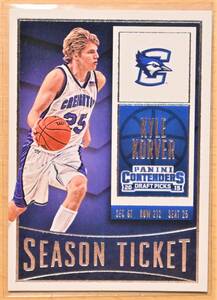 KYLE KORVER (カイル・コーバー) 2015 SEASON TICKET トレーディングカード 【NBA,クレイトン大学,セブンティシクサーズ,76ers】