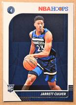 JARRETT CULVER (ジャレット・カルバー) 2019-20 ROOKIE ルーキー トレーディングカード 【NBA,ミネソタティンバーウルブズ,TIMBERWOLVES】_画像1