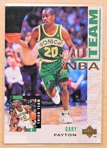 GARY PAYTON (ゲイリーペイトン) 1994 ALL TEAM トレーディングカード 25 【NBA,シアトルスーパーソニックス,Supersonics】