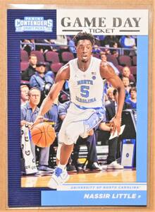 NASSIR LITTLE (ナシール・リトル) 2019 GAME DAY TICKET トレーディングカード 【NBA,ノースカロライナ大学,ブレイザーズ,BLAZERS】