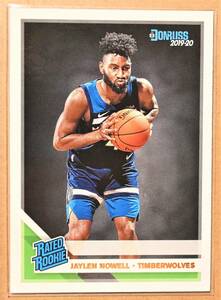 JAYLEN NOWELL (ジェイレン・ノーウェル) 2019-20 RATED ROOKIE トレーディングカード 【NBA,ミネソタティンバーウルブズ,TIMBERWOLVES】