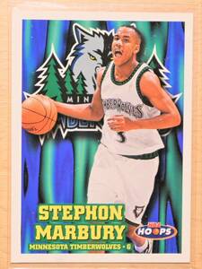 STEPHON MARBURY (ステフォンマーブリー) 1997 SKYBOX NBA HOOPS トレーディングカード 【NBA,ミネソタティンバーウルブズ,TIMBERWOLVES】