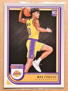 MAX CHRISTIE (マックス・クリスティー) 2022-23 HOOPS ROOKIE ルーキー トレーディングカード 262 【NBA,レイカーズ,LAKERS】