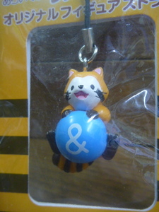  free shipping * not for sale Rascal the Raccoon figure strap Mitsui Sumitomo sea on .... life 