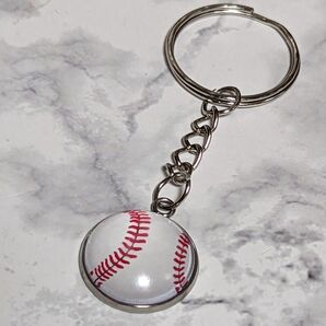 キーホルダー ベースボール