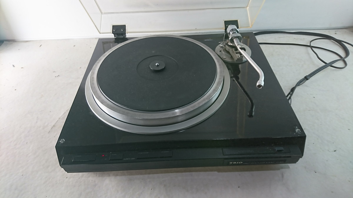 a7-087 □TRIO トリオ KP-800 ターンテーブル レコードプレーヤー