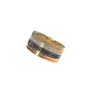 Boucheron Boucheron Carttle Classic Ring Большой бриллиант k18yg/k18pg/коричневые украшения для покрытия