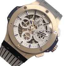 ウブロ HUBLOT アエロバン MT88 田中将大モデル 日本限定88本 311.SX.2090.NR.MTK15 腕時計 メンズ クリア 中古_画像1