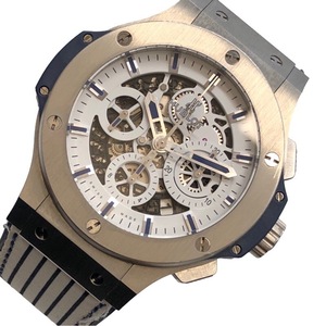 ウブロ HUBLOT アエロバン MT88 田中将大モデル 日本限定88本 311.SX.2090.NR.MTK15 腕時計 メンズ クリア 中古