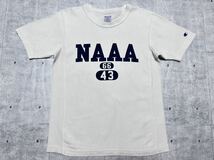 チャンピオン リバースウィーブ NAAA 米海軍士官学校 ミリタリー Tシャツ　　Champion REVERSE WEAVE 染み込みプリント 柳7961_画像1