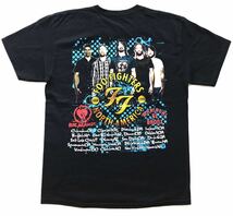 フーファイターズ 2011年 ノースアメリカ ツアー Tシャツ USA企画　　両面プリント バンドTシャツ FOO FIGHTERS ニルヴァーナ 柳5472_画像1