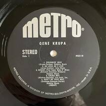 GENE KRUPA s/t US盤LPレコード Metro MS-518 1965年★ジーン・クルーパ ジャズ・ドラム 米盤 JAZZ DRUMS SWING BENNY GOODMAN_画像4