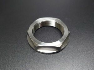 64 titanium M33X1.0 steering stem nut ( Honda original part 90304-MR7-000 corresponding ) VFR750R,RVF750,VTR1000SP2,RVT1000R