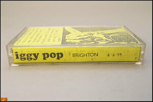 税込◆希少◆ブート カセットテープ IGGY POPS / BRIGHTON 6.6.79 1979年 ブートレグ ブートレッグ ロック コレクター品-N2-7998