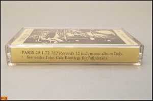  tax included * rare *b-to cassette tape LOU REED JOHN CALE NICO / PARIS 29.1.72. 1972 year b-to leg b-to leg collector goods -N2-8013