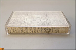  tax included * rare *b-to cassette tape THE DAMNED / BRISTOL 1981b-to leg b-to leg punk collector goods -N2-8017