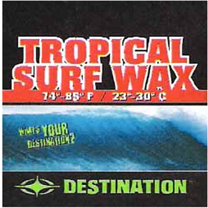 ディスティネーション (DESTINATION) サーフィンワックス WAX/トロピカル キャンプスノーピークノースフェイスパタゴニアクーポンポイン