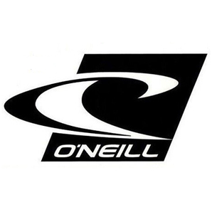 オニール (O'neill)アイコンロゴカッティングステッカー H11.7.5cm×W22cm ブラック キャンプスノーピークノースフェイスパタゴニアクー