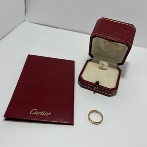 Cartier カルティエ K18 PG 750 ミニラブリング LOVE 52の画像1