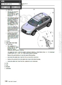 アウディ　Q5（2008-2016） 整備書　ワークショップ&サービスマニュアル＆配電図＆ボディリペア 