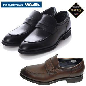 ▲madras Walk マドラス ローファー ビジネス シューズ ゴアテックス MW5907 ブラック Black 黒 26.0cm (0910010265-bk-s260)