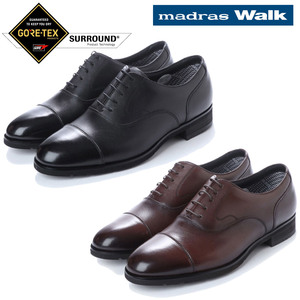 ▲madras Walk マドラス ストレートチップ ビジネス シューズ ゴアテックス MW5640S 防水 ブラック Black 黒 26.0cm (0910010290-bk-s260)