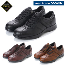 ▲madras Walk マドラス ウォーキング カジュアル シューズ ゴアテックス MW8010 防水 ライトブラウン 薄茶 26.5cm (0910010302-lb-s265)_画像1