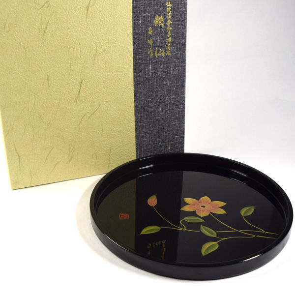 漆器丸盆商品细节| 雅虎拍卖| One Map by FROM JAPAN
