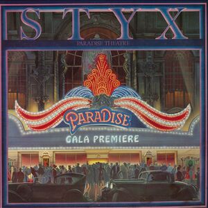 LP Styx Paradise Theater ( - Laser Etched Disc - AMP28022 A&M /00400