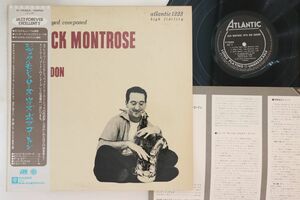 LP Jack Montrose Jack Montrose B Gordon P7536A ATLANTIC Japan Vinyl /00260