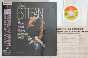 LASERDISC Gloria Estefan Homecoming Concert 424P122 IMAGE ENTERTAINMENT Japan /00600