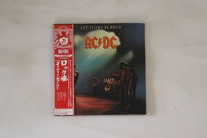 豪CD AC/DC ロック魂 Let There Be Rock (紙ジャケット仕様) B002QXI2NQ ALBERT RECORDS 紙ジャケ /00110