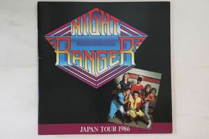 Memorabilia Tour Book Night Ranger 1986 Lapan Tour NIGHTRANGER1986 Japan /00350