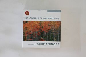 欧10discs CD Sergei Vasilyevich Rachmaninoff His Complete Recordings 82876678922 RCA Red Seal /01100