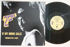 米12 2Pac If My Homie Calls / Brenda's Got A Baby 096212 Interscope Records /00250