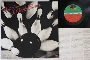 LP J. Geils Band Best Of The J. Geils Band P10677A ATLANTIC Japan Vinyl OBI /00260