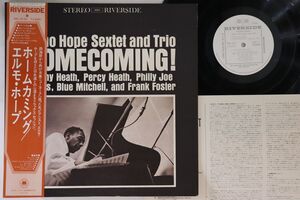 LP Elmo Hope Sextet Homecoming SMJ6161PROMO RIVERSIDE プロモ /00260