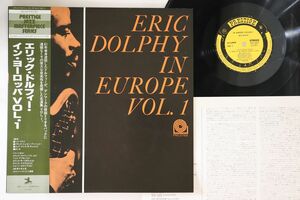 LP Eric Dolphy In Europe, Vol. 1 SMJ6575 PRESTIGE /00260