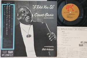 LP Count Basie I Told You So MTF1049 PABLO /00260